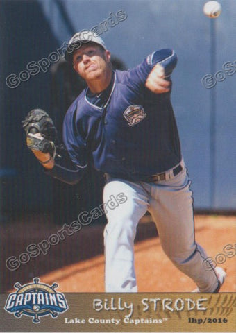 2016 Lake County Captains Billy Strode