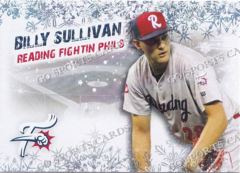 2021 Reading Fightin Phils Holiday Billy Sullivan
