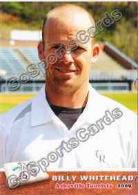 2009 Asheville Tourists Billy Whitehead