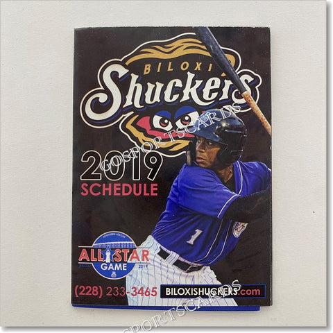 2019 Biloxi Shuckers Pocket Schedule