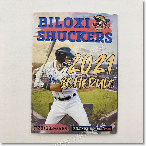 2021 Biloxi Shuckers Pocket Schedule