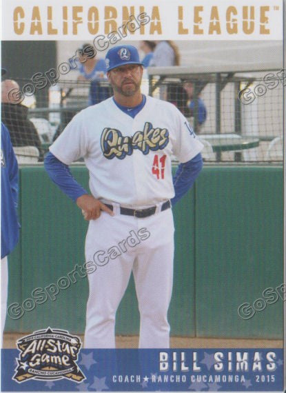 2015 California League All Star Bill Simas