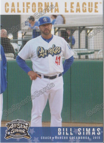 2015 California League All Star Bill Simas