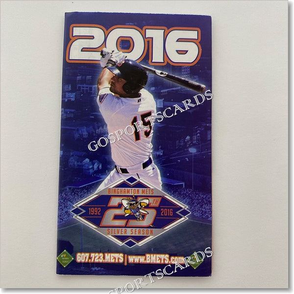 2016 Binghamton Mets Pocket Schedule