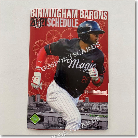 2021 Birmingham Barons Pocket Schedule