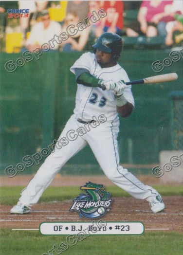 2013 Vermont Lake Monsters BJ Boyd