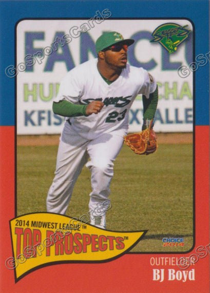 2014 MidWest League Top Prospect BJ Boyd