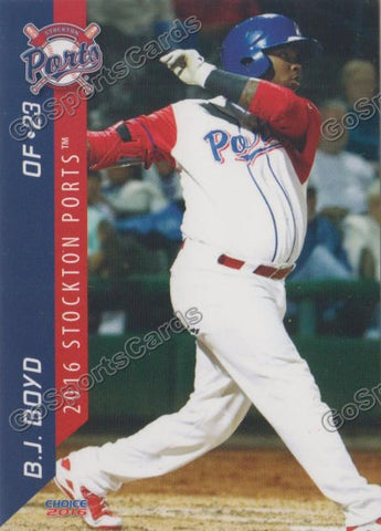 2016 Stockton Ports BJ Boyd