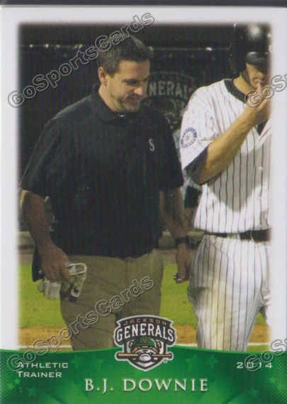 2014 Jackson Generals BJ Downie