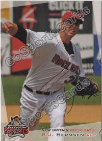 2012 New Britain Rock Cats BJ Hermsen