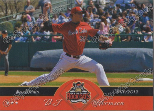 2013 New Britain Rock Cats BJ Hermsen