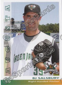 2010 Augusta GreenJackets Bryan BJ Salsbury
