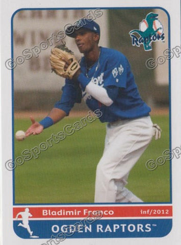 2012 Ogden Raptors Bladimir Franco