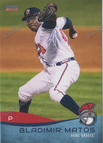 2016 Rome Braves Bladimir Matos