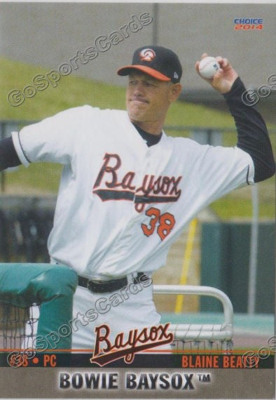 2014 Bowie Baysox Blaine Beatty