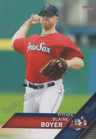 2017 Pawtucket Red Sox Blaine Boyer