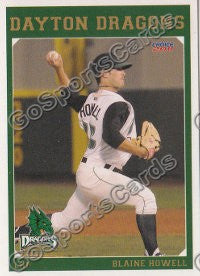 2011 Dayton Dragons Blaine Howell