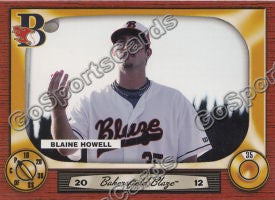 2012 Bakersfield Blaze Blaine Howell