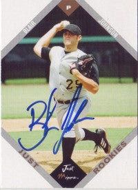 Blair Johnson 2003 Just Minors Just Rookies (Autograph)