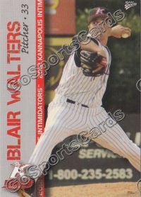 2012 Kannapolis Intimidators Blair Walters