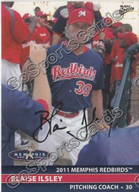 2011 Memphis Redbirds Blaise Ilsley