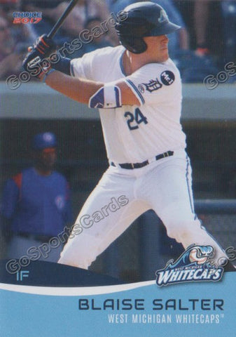 2017 West Michigan Whitecaps Blaise Salter