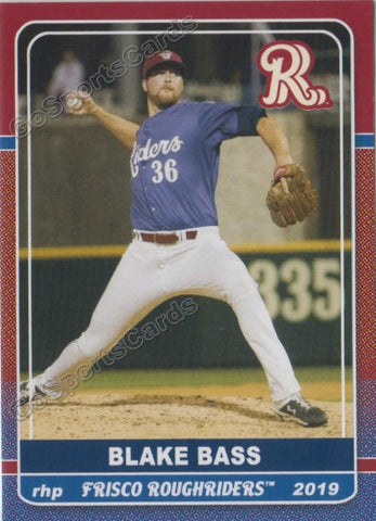 2019 Frisco RoughRiders Blake Bass