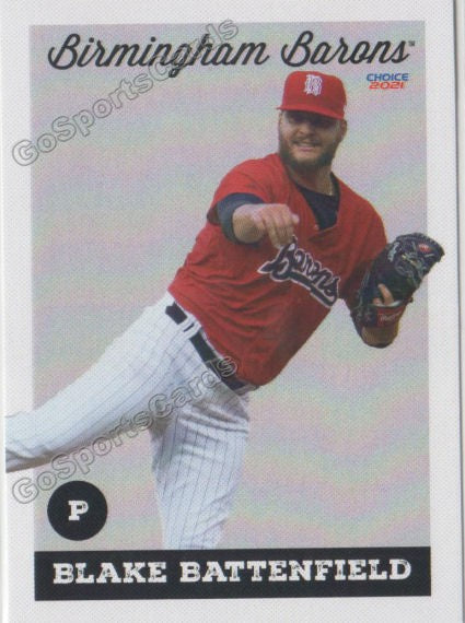 2021 Birmingham Barons Blake Battenfield