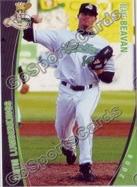 2008 Clinton LumberKings Blake Beavan
