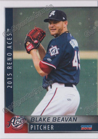2015 Reno Aces Blake Beavan
