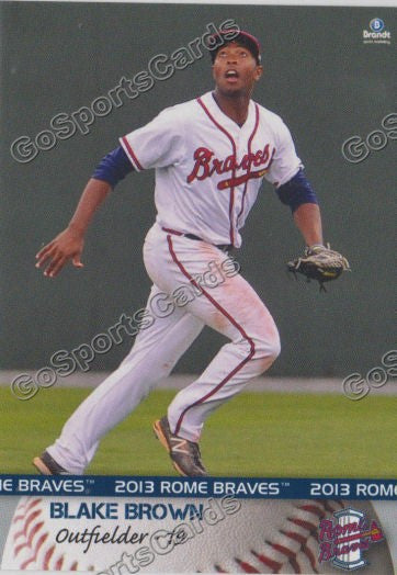 2013 Rome Braves Blake Brown
