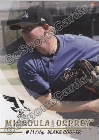 2010 Missoula Osprey Blake Cooper