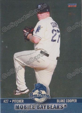 2013 Mobile BayBears Blake Cooper