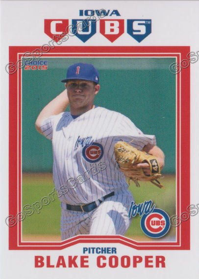 2015 Iowa Cubs Blake Cooper