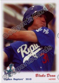 2010 Ogden Raptors Blake Dean