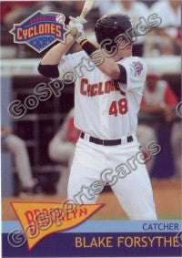 2010 Brooklyn Cyclones Blake Forsythe