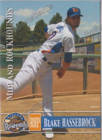 2014 Midland RockHounds Blake Hassebrock