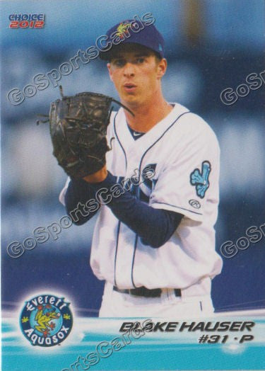 2012 Everett AquaSox Blake Hauser