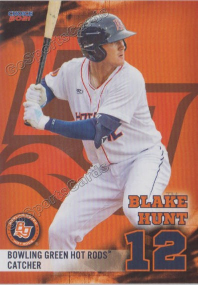 2021 Bowling Green Hot Rods Blake Hunt