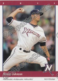 2011 Northwest Arkansas Naturals Blake Johnson