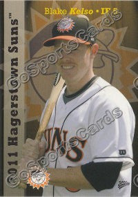 2011 Hagerstown Suns Blake Kelso
