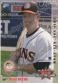 2011 South Atlantic League Northern All Star Blake Kelso