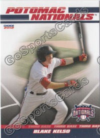 2012 Potomac Nationals Blake Kelso