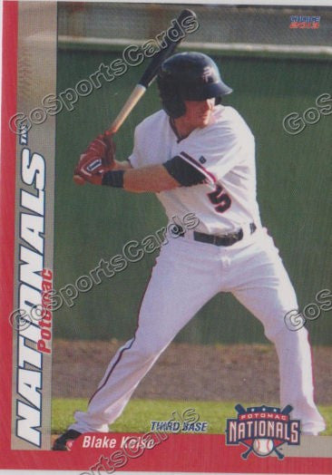 2013 Potomac Nationals Blake Kelso