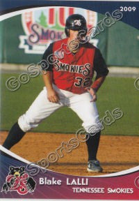 2009 Tennessee Smokies Blake Lalli