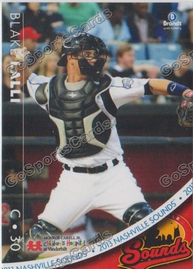 2013 Nashville Sounds Blake Lalli