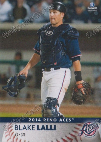 2014 Reno Aces Blake Lalli