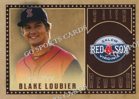 2022 Salem Red Sox Blake Loubier
