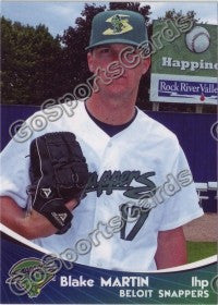 2009 Beloit Snappers Update Blake Martin