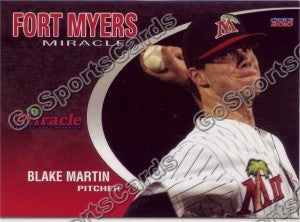 2010 Fort Myers Miracle Blake Martin